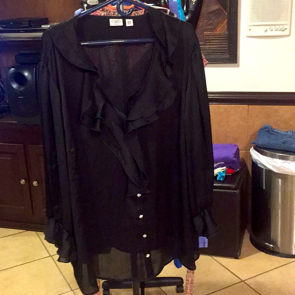 Cato size 26/28W Blouse good condition